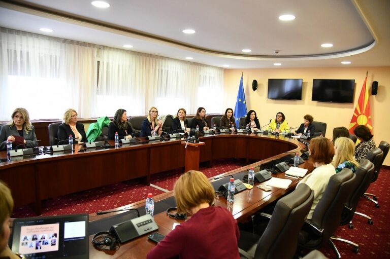 European Union Macedonia conference room.